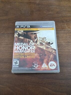 Sony PS3 Medal Of Honor warfighter Limited Edition Game CIB